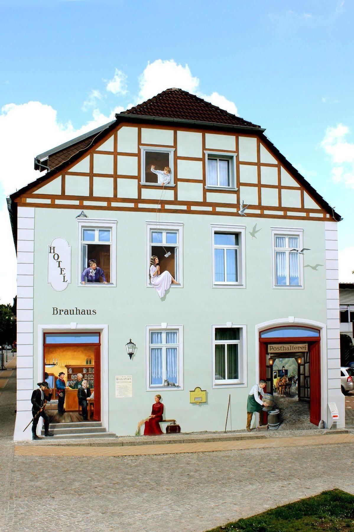 Hotel Am Brauhaus Варен Екстер'єр фото